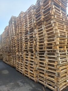 VENTE PALETTES : 115X115 Légère 3 semelles
